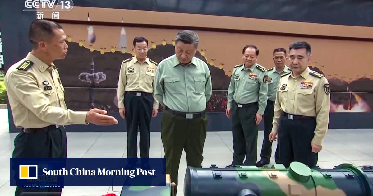 Xi Jinping visit highlights PLA Rocket Force’s key role in Taiwan strategy