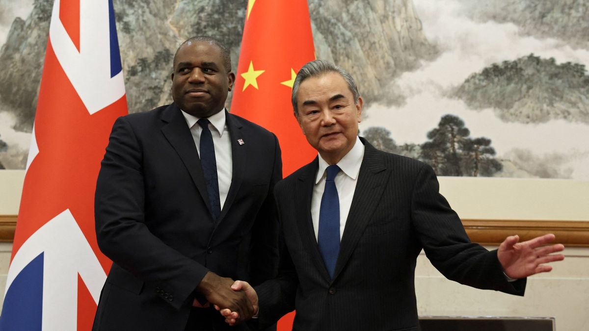 What is Lammy hoping to achieve in China?