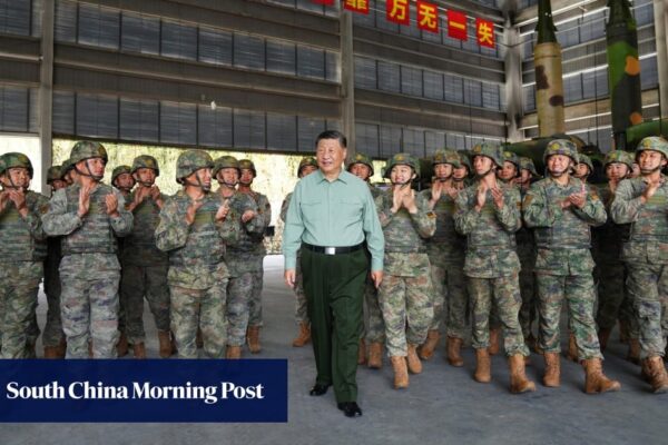 China’s Xi Jinping targets deterrence and discipline in PLA Rocket Force inspection