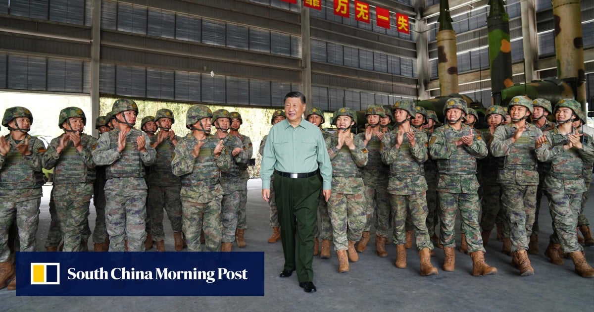 China’s Xi Jinping targets deterrence and discipline in PLA Rocket Force inspection