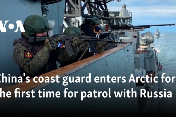 China's coast guard enters Arctic for the first time for patrol with Russia