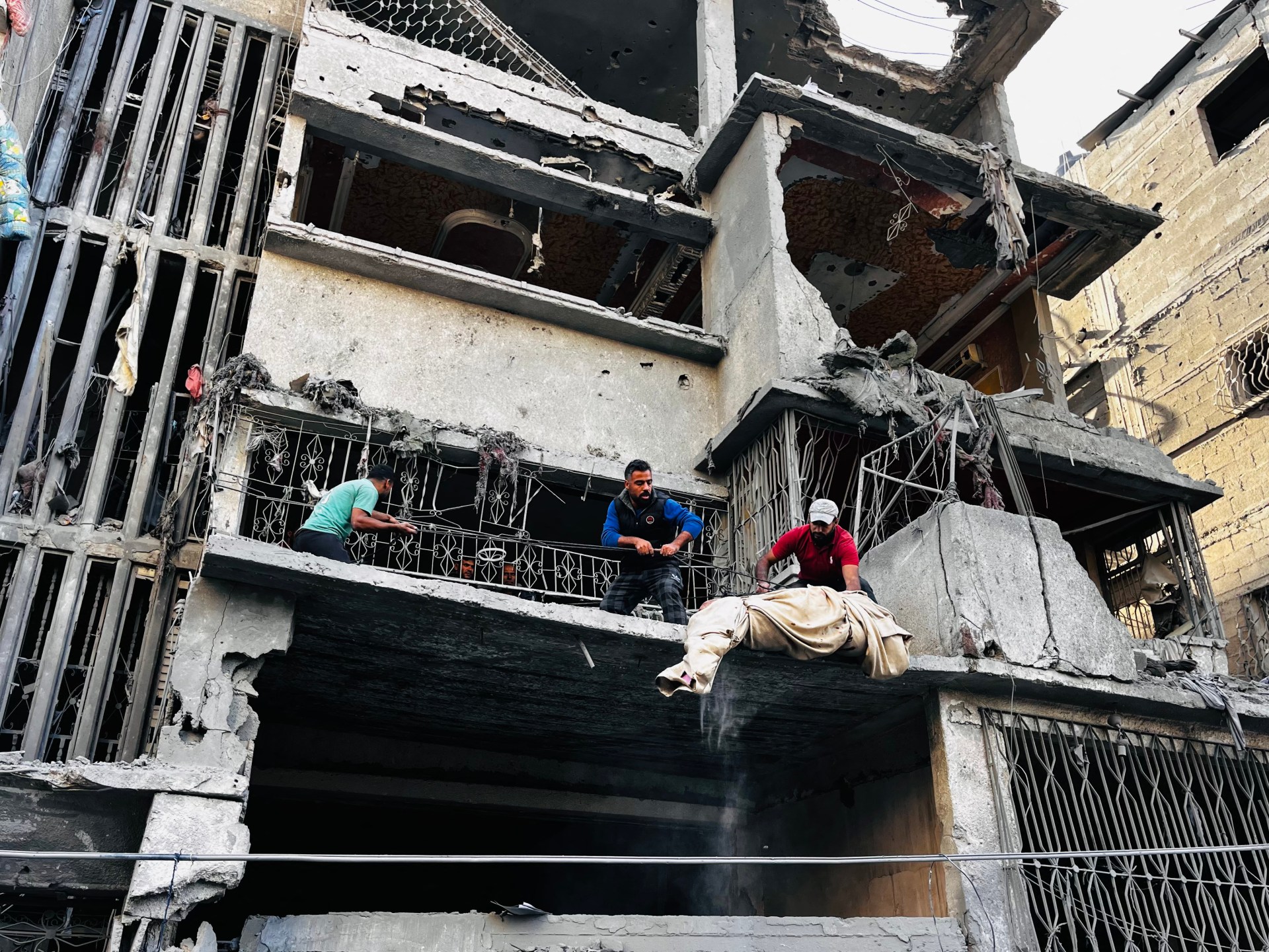 Israel again bombs Gaza’s Beit Lahiya hours after killing 93 in one strike | Israel-Palestine conflict News