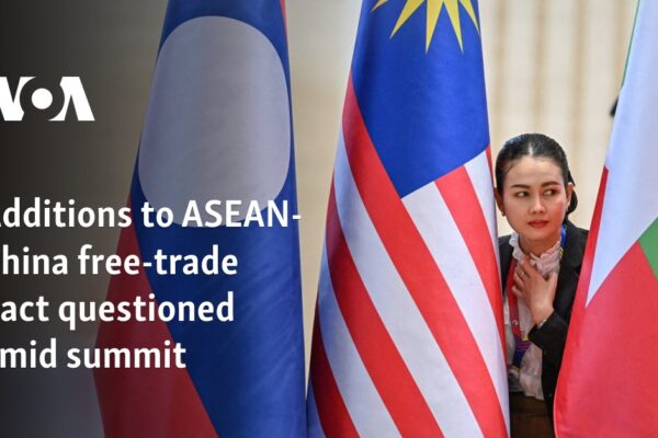 Expansion of ASEAN-China free-trade pact questioned amid summit