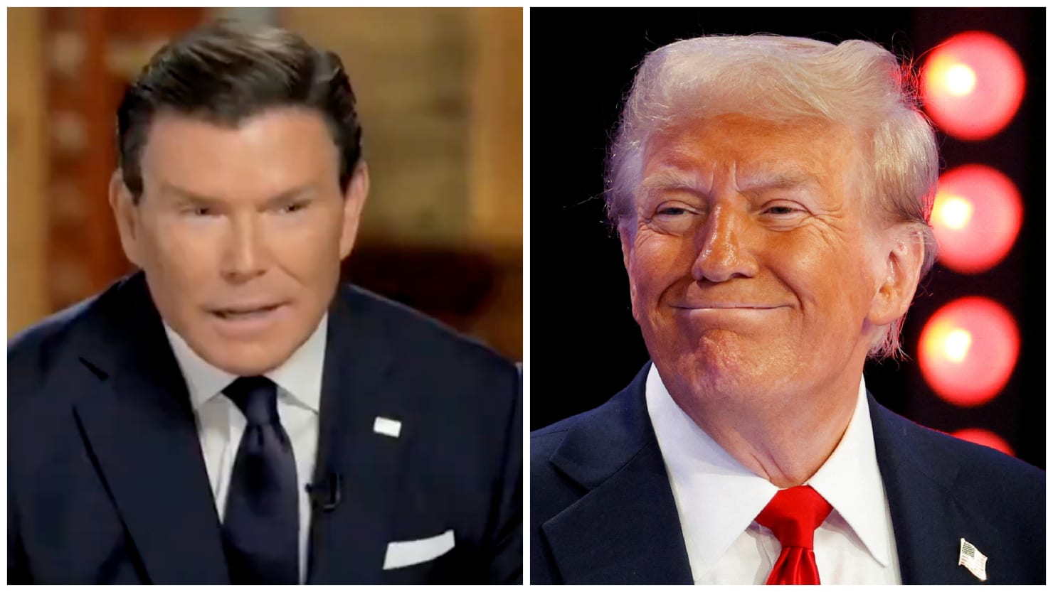 Donald Trump Gushes Over ‘Fair’ Bret Baier After Fox News’ Kamala Harris Interview