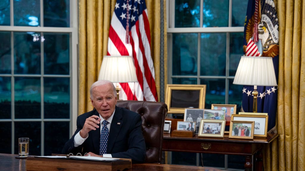Joe Biden Fumes at Trump for Peddling False Hurricane Helene Theory