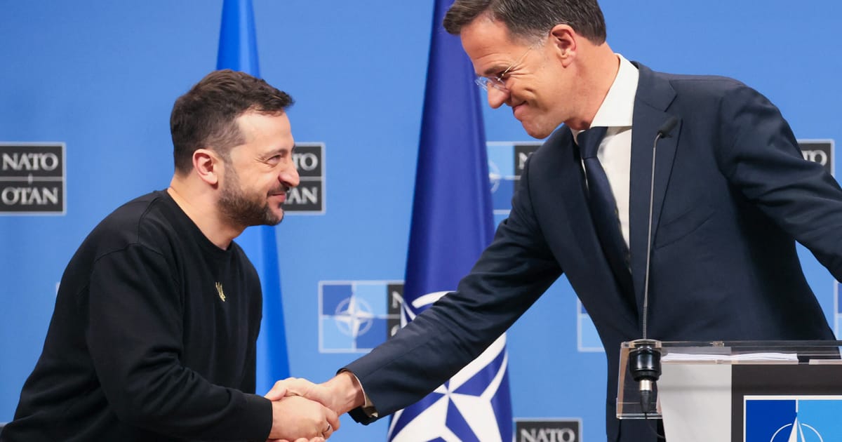 EU and NATO offer Zelenskyy fulsome meals — and qualified support for his victory plan – POLITICO