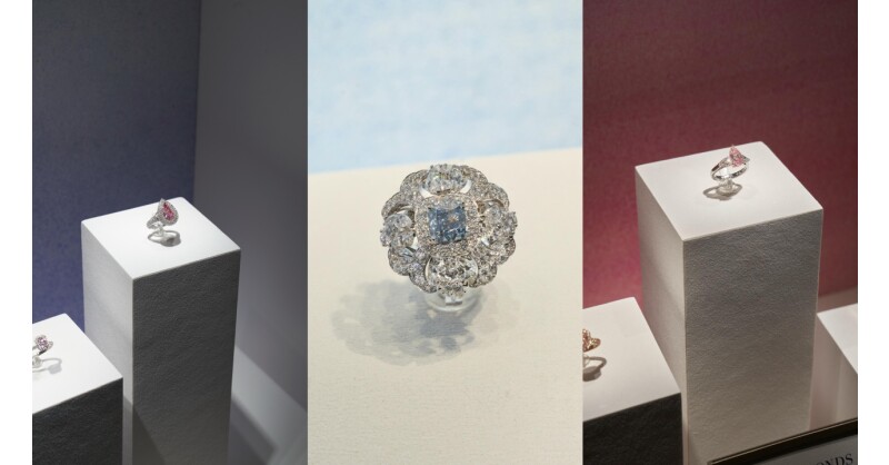 De Beers and Landmark Present "Inspired By Nature" Exhibition Featuring The First Exclusive Display Of Rare Fancy Colour And White Diamonds In Hong Kong