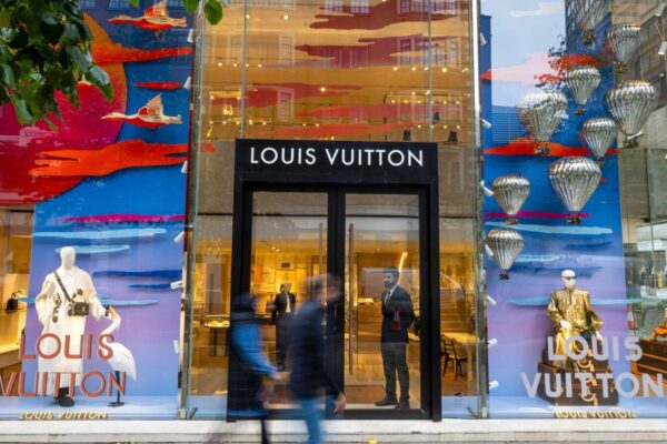 Shares in LVMH fell 7.5% on Wednesday.