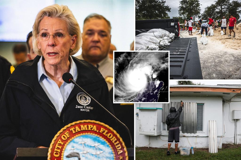 Tampa mayor issues warning to residents before Hurricane Milton