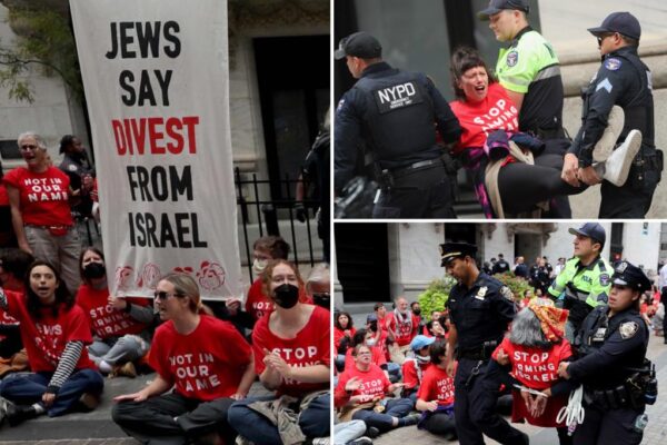 Jewish anti-Israel protesters arrested after storming New York Stock Exchange