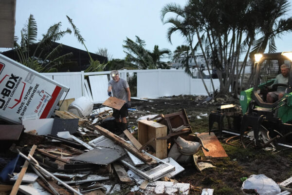 Floridians continue to clean up from Hurricane Milton, with over 1 million still without power