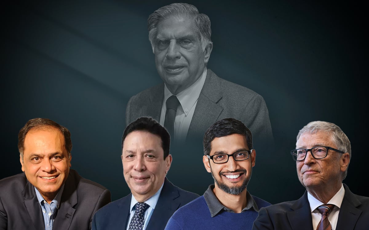 Sundar Pichai, Bill Gates And Other Business Leaders Pay Tribute