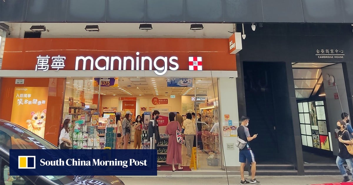 Hong Kong police probe case of undercover Mannings security guards grabbing customer