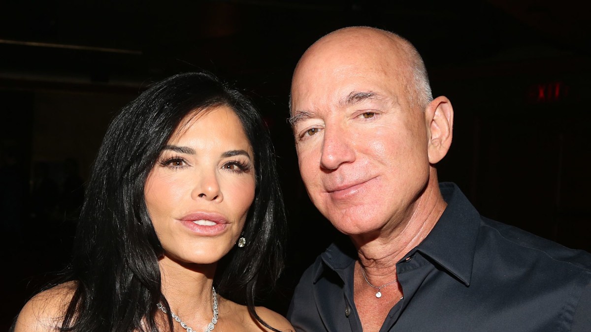 Jeff Bezos' fiancée Lauren Sanchez's towering sons Evan and Nikko appear in sun-soaked photo during family trip