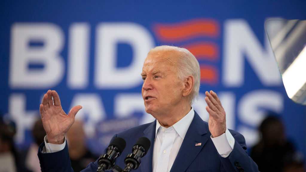 President Joe Biden in Florida amid Hurricane Milton Recovery