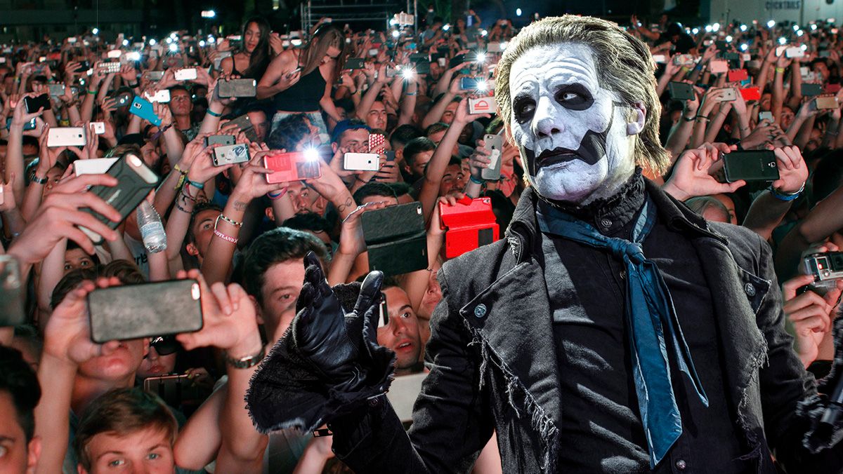 Ghost confirm mobile phones are banned on 2025 tour