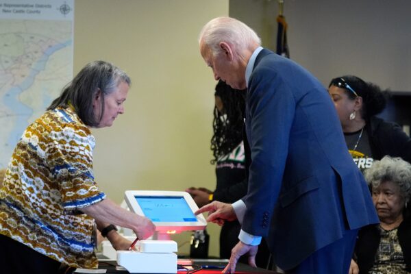 Record-breaking early turnout in Delawareans voting