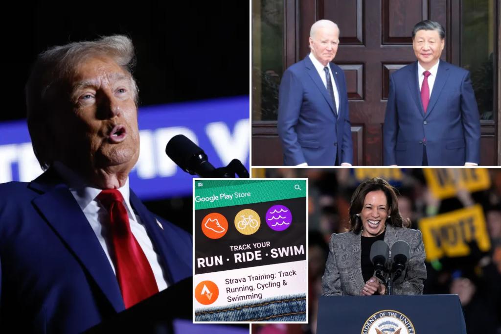Strava-using Secret Service agents inadvertently tipoff fitness app users to movements of Biden, Trump and others