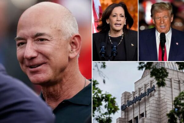 Washington Post staffers suspect Jeff Bezos holding up Harris endorsement