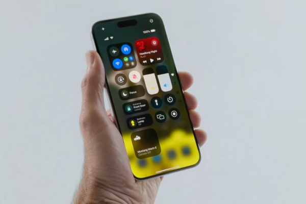 ios 18 on iphone screen