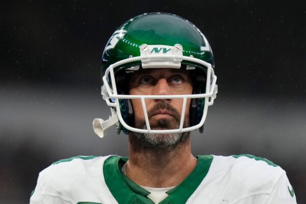 New York Jets quarterback Aaron Rodgers