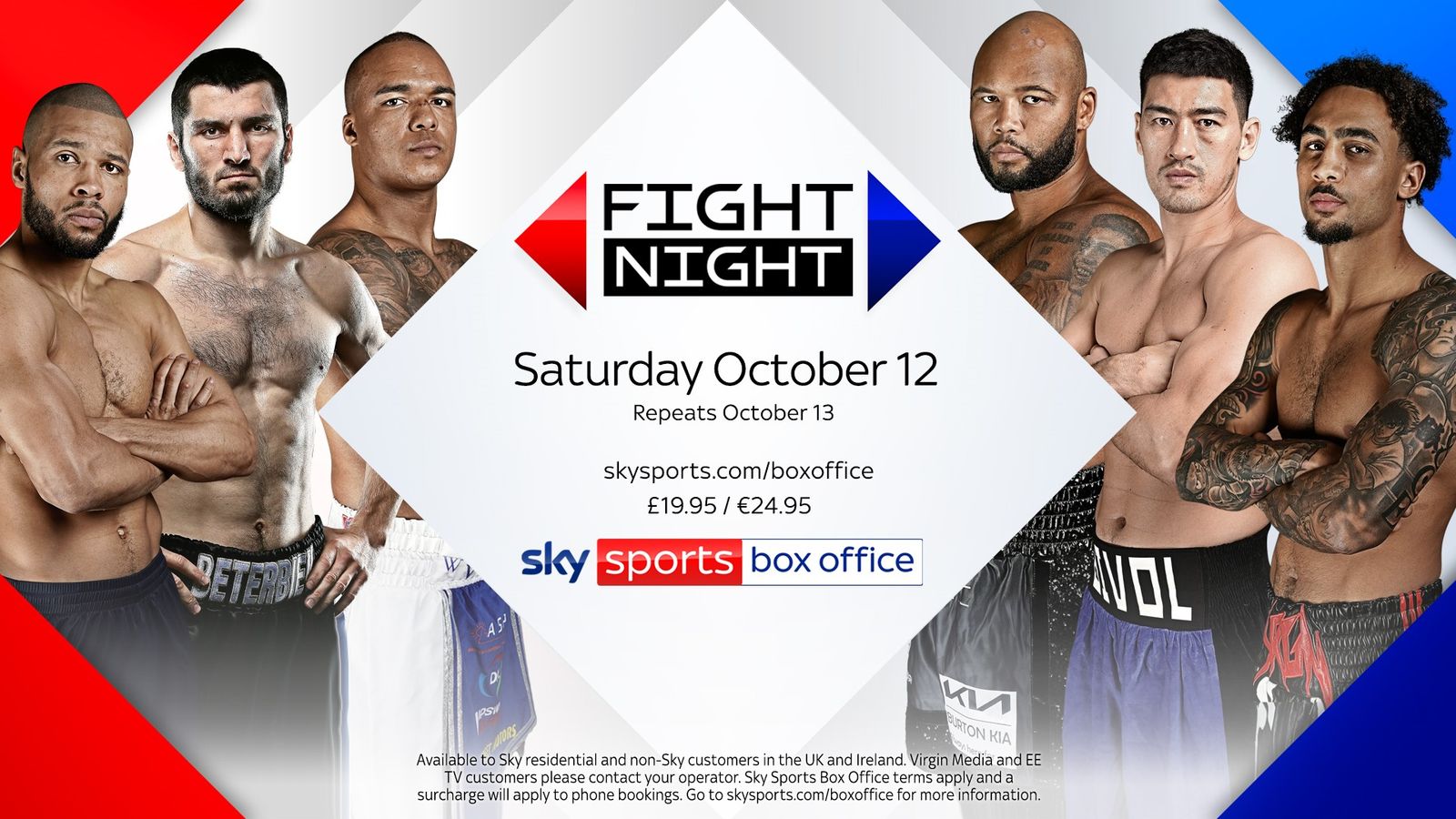 Fabio Wardley vs Frazer Clarke is part of a packed show on Sky Sports Box Office