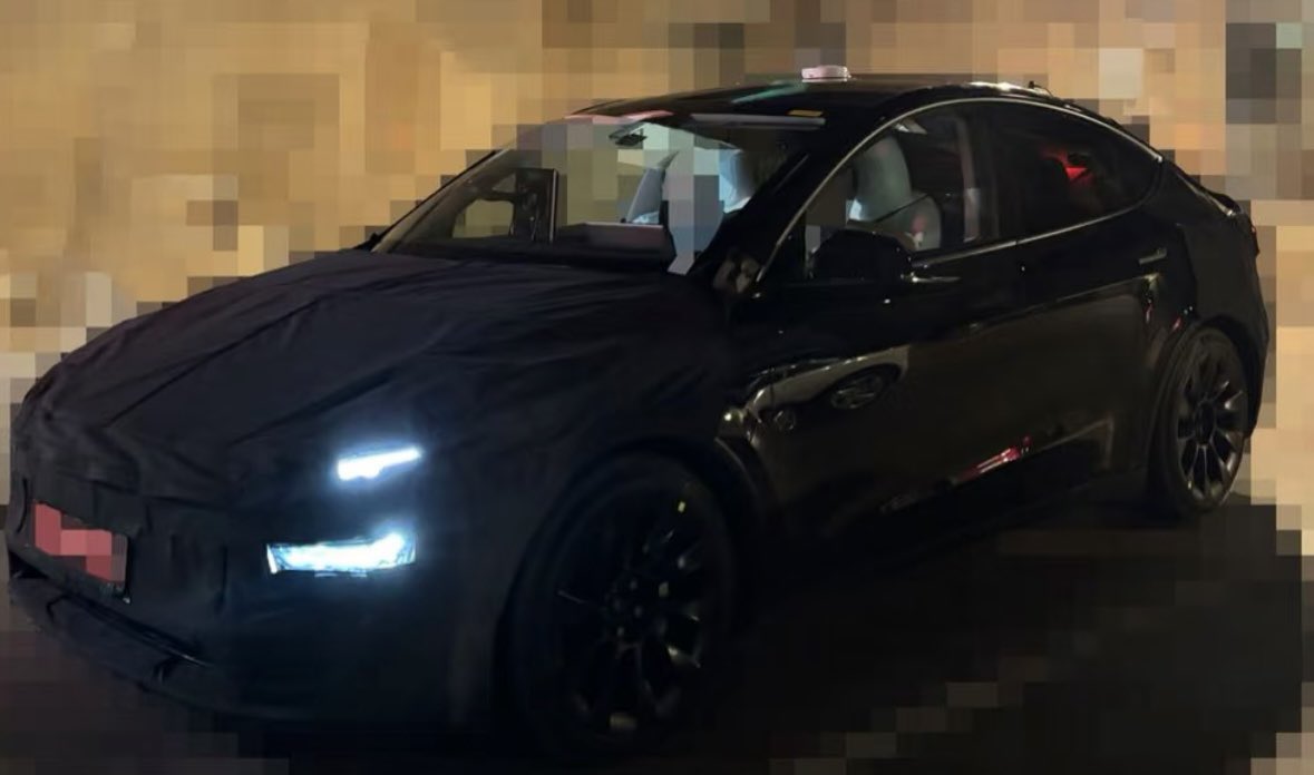 Tesla Model Y 'Juniper' spotted in China with several big changes