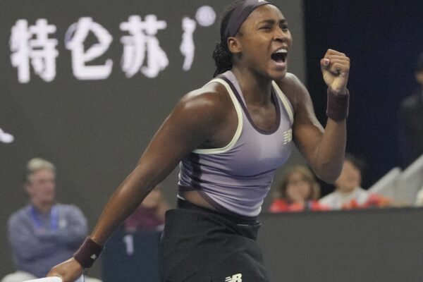 Coco Gauff wins China Open final in straight sets, Sinner and Alcaraz advance in Shanghai