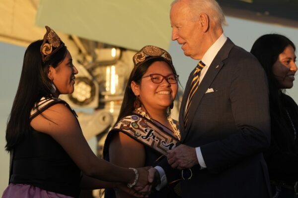 Biden heads to Indian Country as Harris steps up appeal to Native American voters