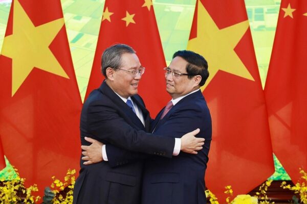 China's Premier Li talks trade in Vietnam despite differences over South China Sea