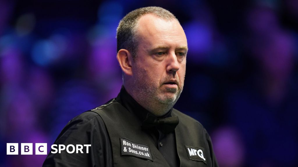 Snooker player Mark Williams