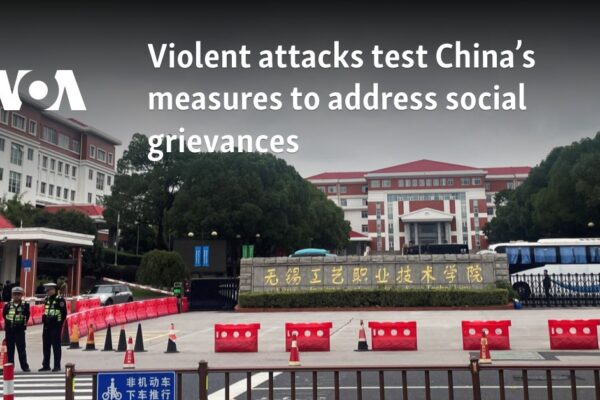 Violent attacks test China’s measures to address social grievances Violent attacks test China’s measures to address social grievances