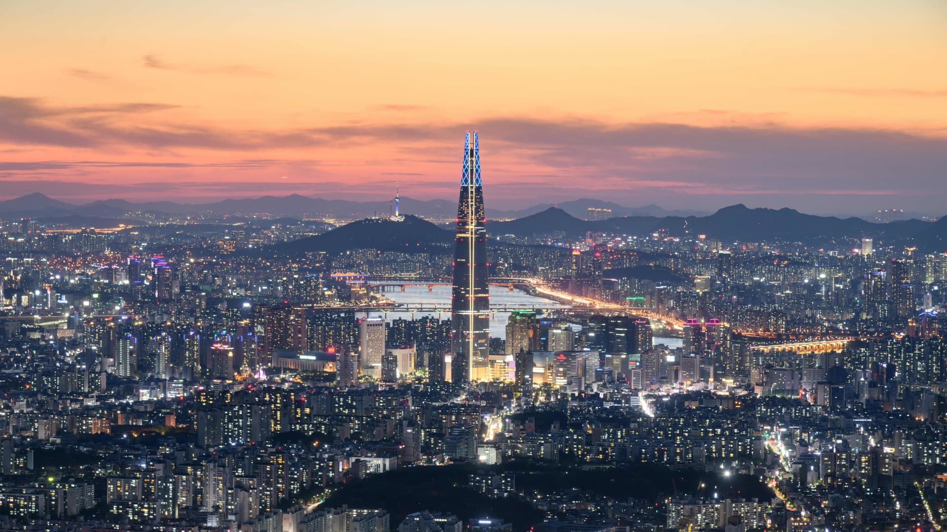 Bank of Korea rate, US PCE