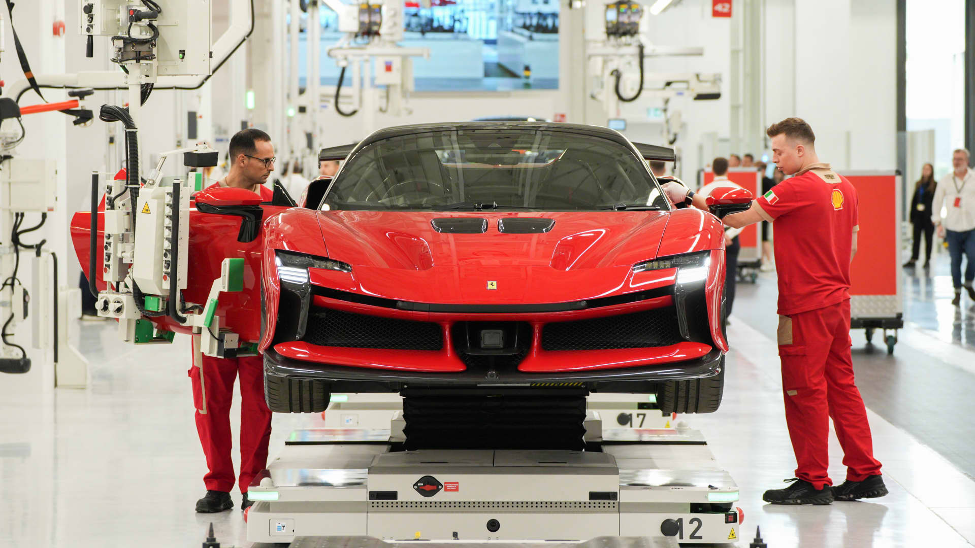 Ferrari appears remarkably unfazed by Trump's tariff threats