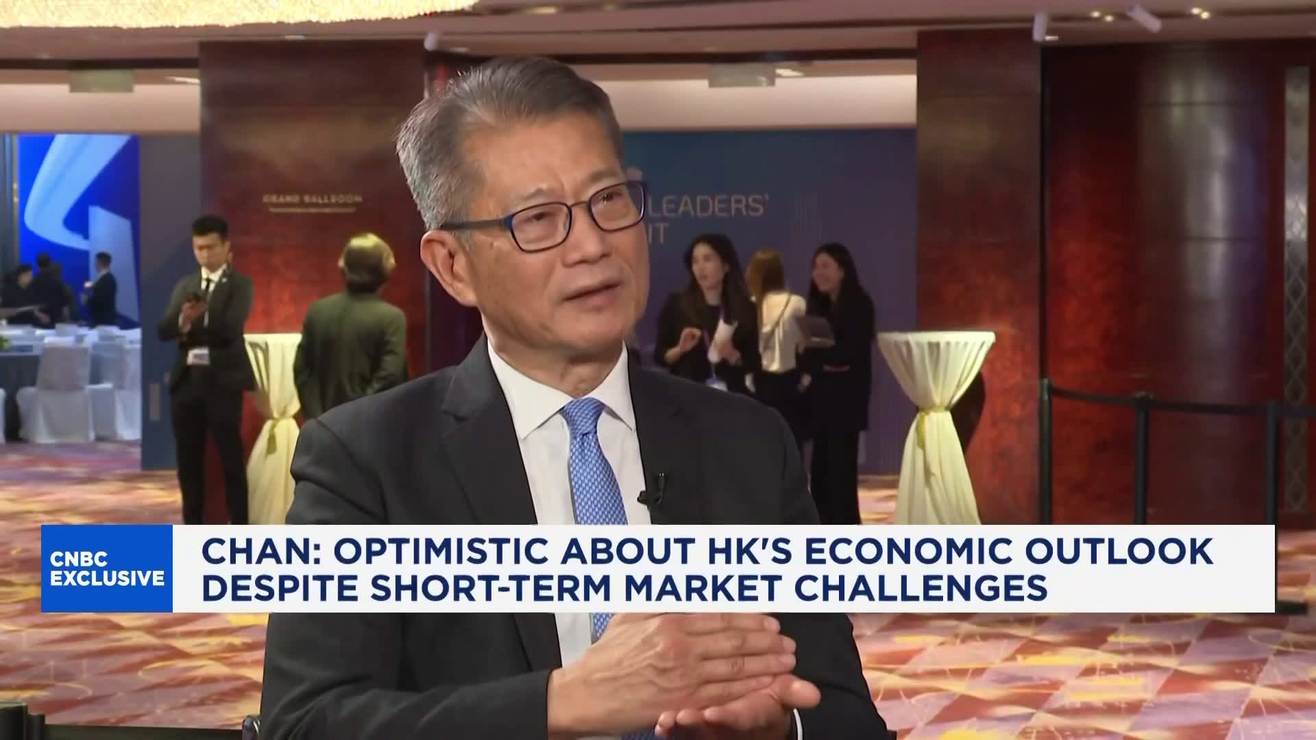 Lower interest rates will help Hong Kong meet GDP forecasts: Financial Secretary