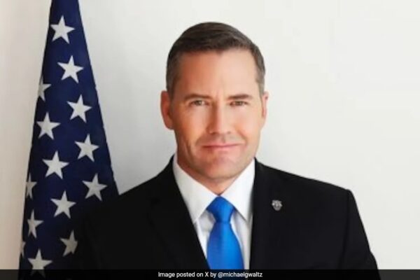 Donald Trump Appoints Mike Waltz, India Caucus Head As National Security Adviser