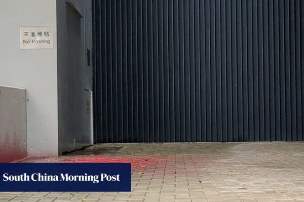 Hong Kong government condemns red paint attack at headquarters