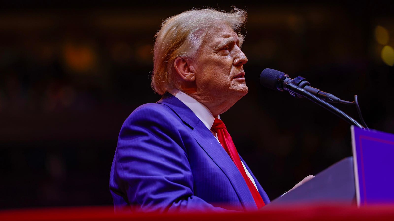 Here's Who Leads In The Key 2024 Election Battlegrounds