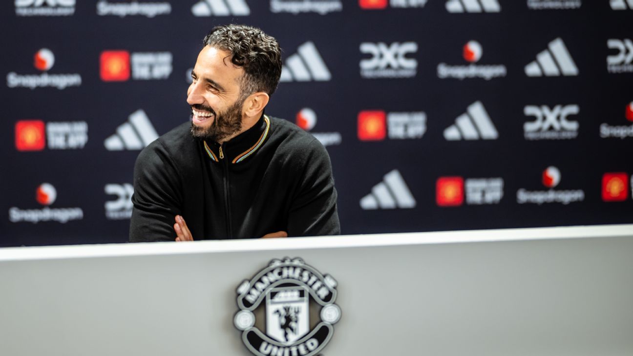 Rúben Amorim: Manchester United will play without fear