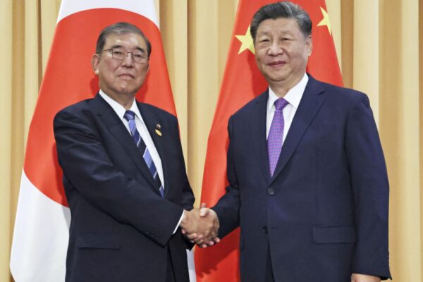 Japan's Ishiba, China's Xi agree to forge "mutually beneficial" ties