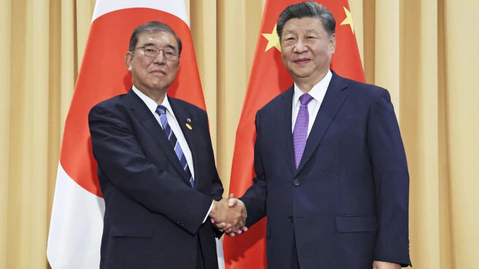 Japan's Ishiba, China's Xi agree to forge "mutually beneficial" ties