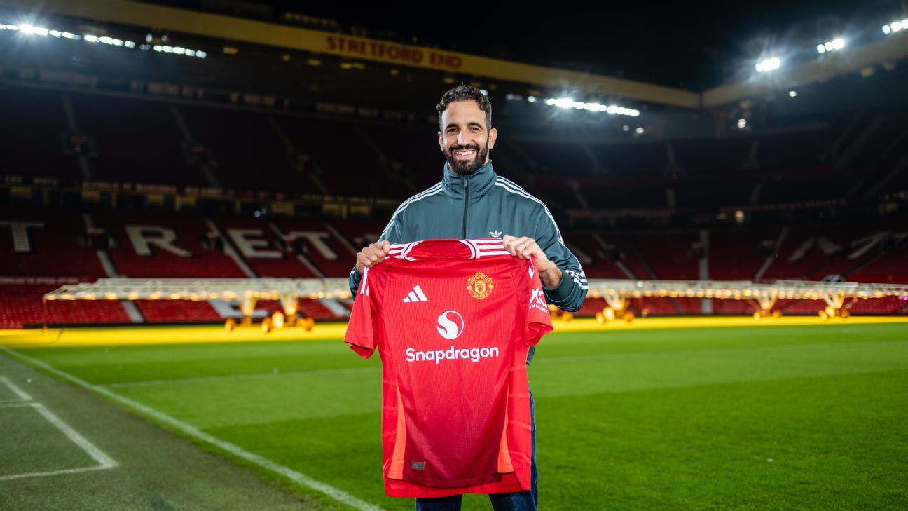 Man United confirm Rúben Amorim's coaching staff