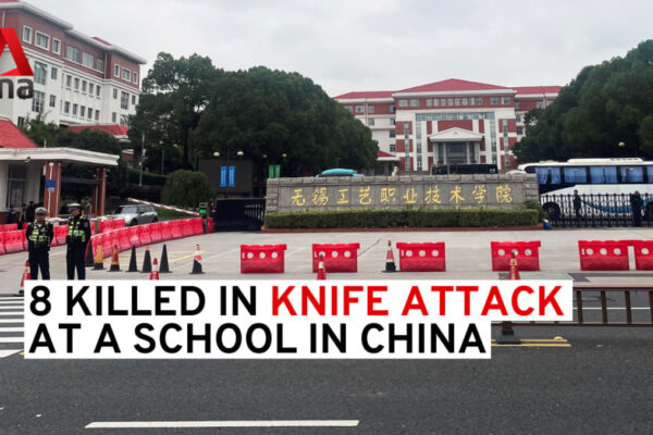 8 killed in stabbing at school in China, second mass attack in a week | Video