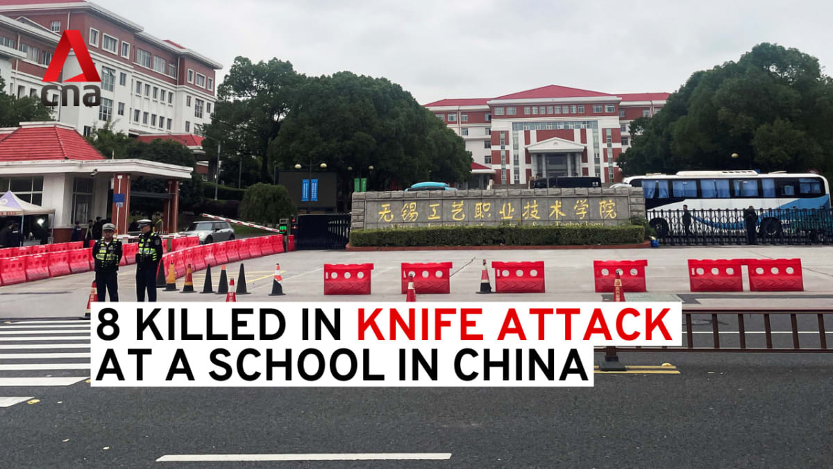 8 killed in stabbing at school in China, second mass attack in a week | Video
