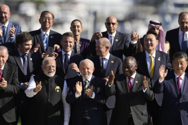 Where was Biden? The G-20 photo shows him out of the picture