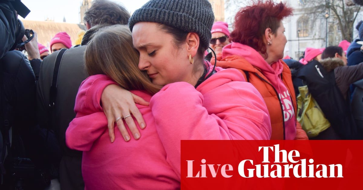 Labour urged to take immediate action on palliative care after MPs back assisted dying – UK politics live | Politics