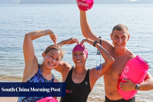 Splash for cash: how a domestic helper gives back to Hong Kong charity in 45km swim relay at sea