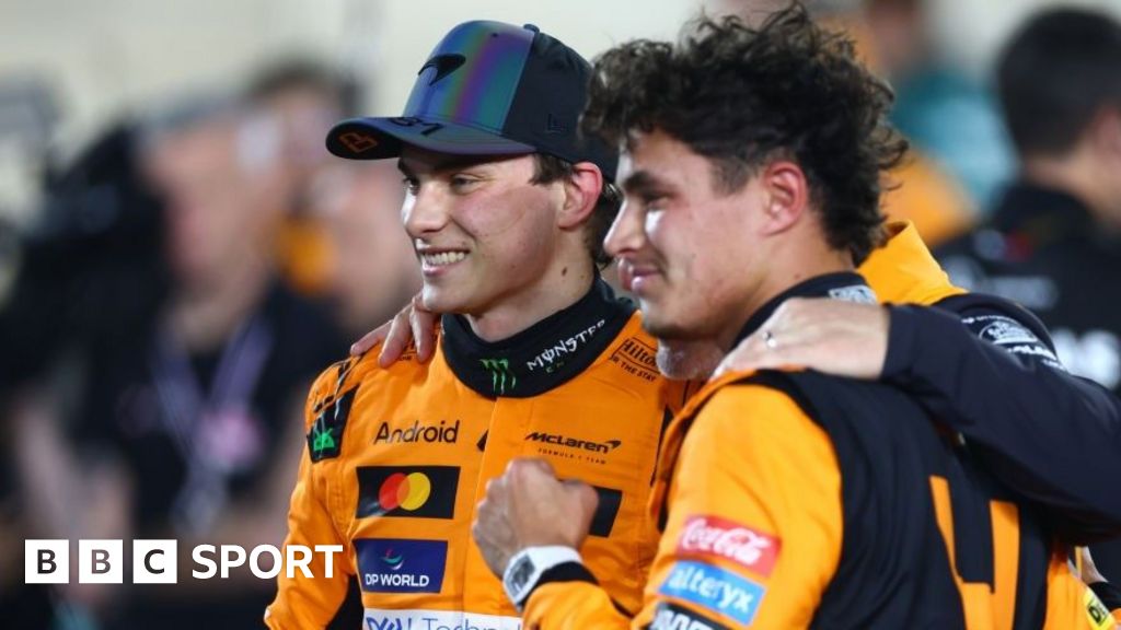 Lando Norris and Oscar Piastri