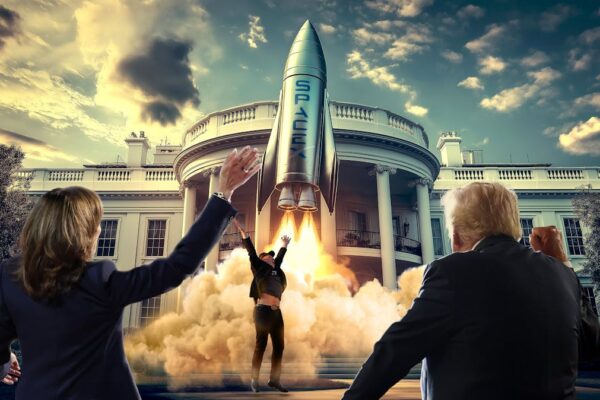 Elon Musk Will Win, No Matter Who Wins the White House