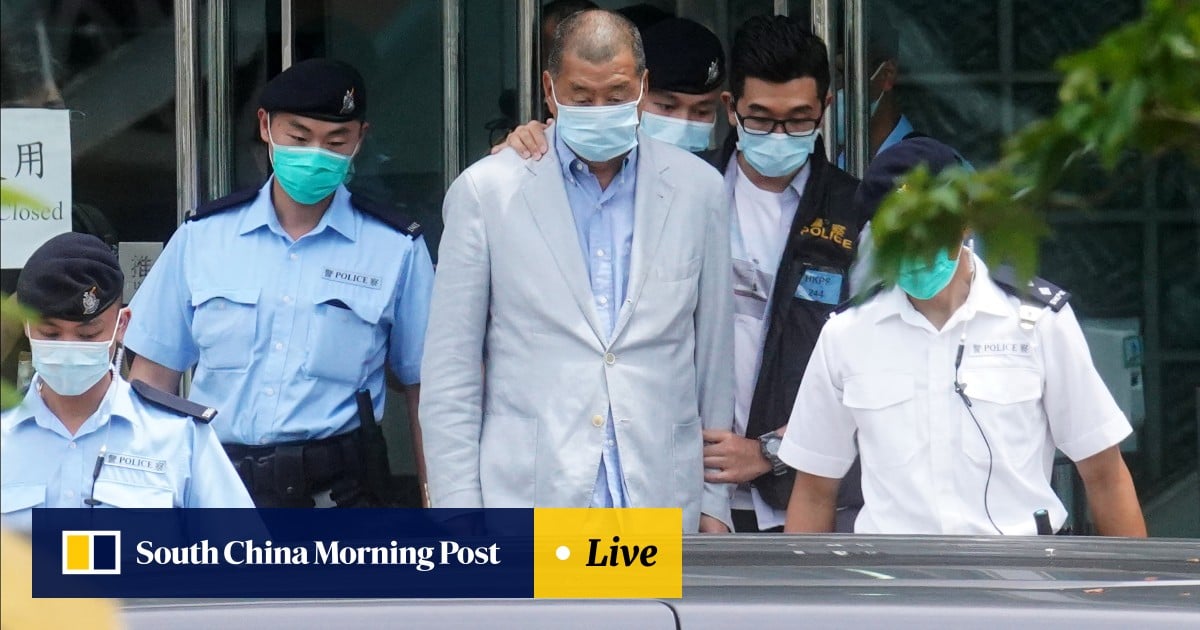 Hong Kong’s Jimmy Lai back in witness box for fourth day in trial